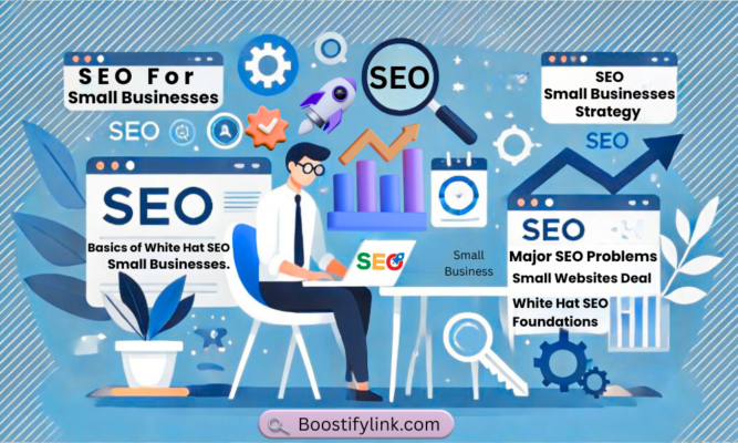 SEO for Small Businesses: A Beginner-Friendly Guide by Boostifylink 1 The Major SEO Problems that Small Websites Deal with.