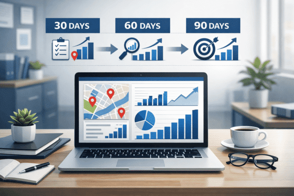 White Label Local SEO for Agencies 30-60-90 Day Framework