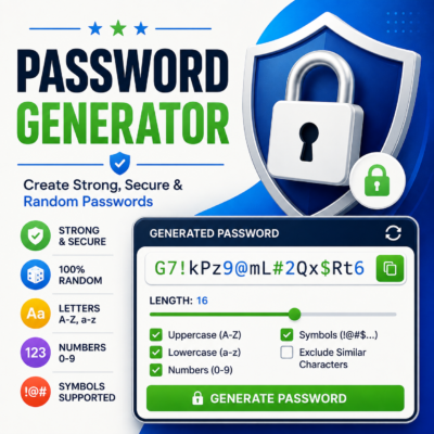 Password Generator – Create Strong & Secure Passwords
