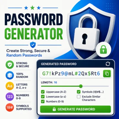 Password Generator – Create Strong & Secure Passwords