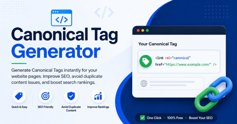 Canonical Tag Generator