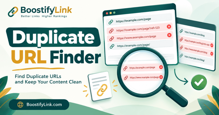 Duplicate URL Finder