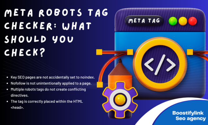 Meta Robots Tag Checker What Should You Check