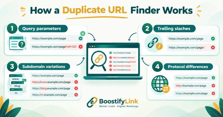 How a Duplicate URL Finder Works